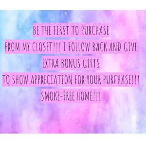 I follow back and give extra bonus gifts to show appreciation of your purchases!